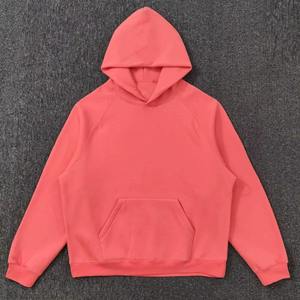 100% algodón Casual verano sudaderas con capucha Terry tela cuello con capucha patrón sólido impresión Digital técnicas teñidas lisas - Product Image 1