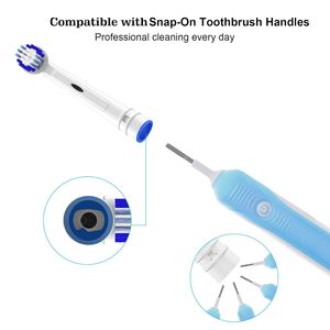 Recambios de cabezales de cepillo de dientes estándar para cadenas minoristas, genéricos, compatibles con Oral-B, cabezales de repuesto redondos, venta al por mayor, fábrica OEM - Product Image 3