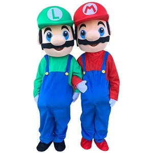 Disfraces Personalizados de Super Mario para Niñas, Halloween, Navidad, Mascotas en Estilos de Oso, Elefante, Osito de Peluche, Anime y Animales - Product Image 1