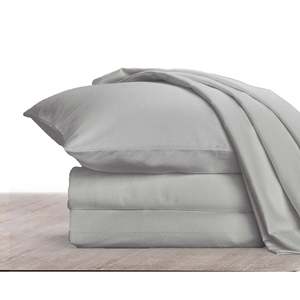 Ensemble de literie en flanelle microfibre brossée - Housse de couette respirante avec draps-housses et draps plats, ensemble de couette - Product Image 2