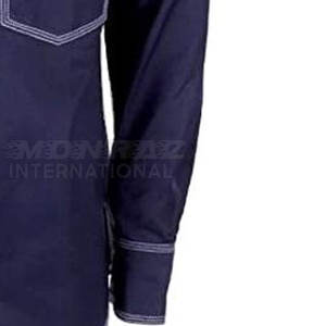 2025 Custom Color Welding Safety Shirt Flame Resistant Cotton <b>Work</b> fr Shirt For Men 100% Cotton fr Welding Shirt - Product Image 6