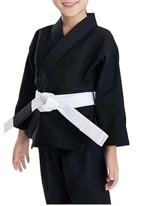 Alta calidad 100% algodón adulto Jiu Jitsu MMA Grappling Gi trajes-Cómodo duradero transpirable 220g tela logotipo personalizado - Product Image 3