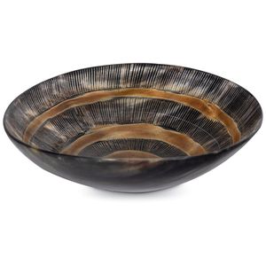 Bol en corne de buffle au design élégant, pièce de service de luxe pour table à manger, cuisine, décoration intérieure, style artisanal - Product Image 6