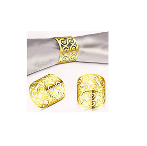 Aluminum Napkin <b>Ring</b> Holders Modern <b>Ring</b> Holder Serviette Buckles and Customized Size <b>Cheap</b> Price Sale - Product Image 6