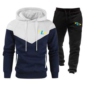 Vêtements de sport de sport ajustés sur mesure en gros, couleur personnalisée, survêtement pour hommes, survêtement pour hommes - Product Image 3