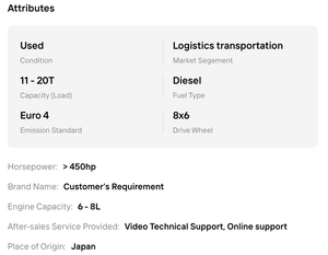Best!! High Power <b>Prime</b> Mover Semi Truck Tractor Head 6x4 Sleeper Cab Diesel for Cargo Transport - Product Image 6