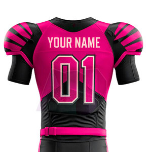 Conjunto de Uniforme de Fútbol Americano, Corto, Transpirable, Suave, Elástico, Material de Poliéster y Elastano, Diseñado para Entrenamientos de Equipo, Partidos Escolares - Product Image 5