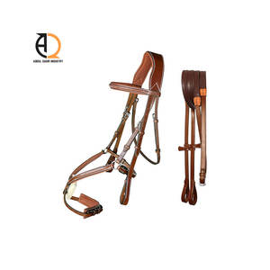Pechera de Cuero de Alta Calidad para Montar a Caballo, Pechera de Cuero para Caballo, Martingala de Cuero para Caballo - Product Image 1