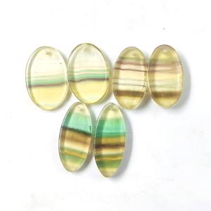 อัญมณีกึ่งมีค่า AAA + ฟลูออไรต์ธรรมชาติหลายเม็ดอัญมณีบำบัดพลังงานแบบ100% - Product Image 4