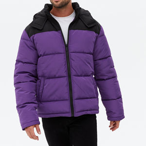 Blouson matelassé pour homme personnalisé, meilleur style d'hiver, respirant, design de haute qualité avec col montant, blouson matelassé pour homme - Product Image 6