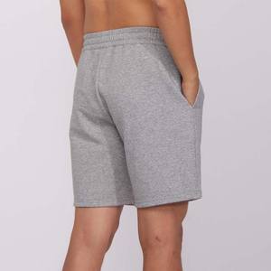 Short basique personnalisé pour hommes 2025 tissu respirant pour les jeunes 100% coton couleur unie lâche décontracté vêtements pour hommes Jogging Shorts - Product Image 5