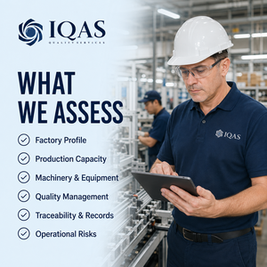 Servicio de Auditoría de Fábrica IQAS, Evaluación de Proveedores, Capacidad de Fabricación en China, Revisión del Sistema de Calidad, Listas de Verificación Personalizadas, Foto - Product Image 2