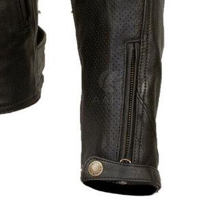 New Arrival High Quality Breathable Windproof Winter Leather Made Lightweight Eco-Friendly Motorbike <b>Jacket</b> Low MOQ Hot Sale <b>Men</b> - Product Image 5