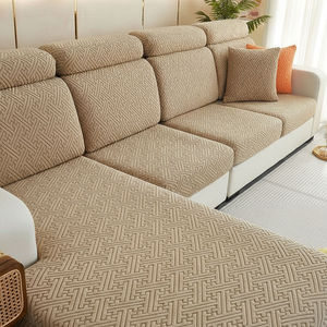 Good Quality <b>Cheap</b> Sofa Slipcovers <b>Couch</b> Covers Beige Bubble Cushion Covers For Sofa Vietnam Manufacturer For Home Decor - Product Image 3