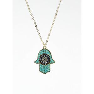 Collier pendentif mode Design mauvais œil pour le style et la protection - Product Image 1