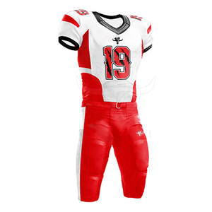 2024เสื้อเจอร์ซีย์ฟุตบอลอเมริกันแบบมีคุณภาพสูงพร้อมเสื้อผ้าลายทแยงและเสื้อบุนวม - Product Image 2