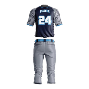 Uniforme de Béisbol Corto Estampado 100% Poliéster Transpirable que Absorbe la Humedad Unisex Estilo de Equipo Moderno Ropa Deportiva - Product Image 4