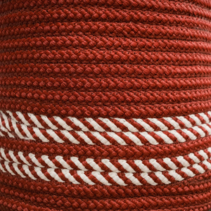 Cesta trenzada decorativa de algodón de alta calidad de nuevo diseño, cesta de piso de vacaciones, cesta de regalo hecha a mano de Vietnam - Product Image 2