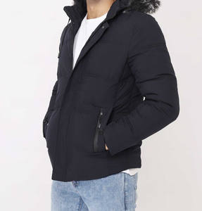 เสื้อแจ็คเก็ตพัฟเฟอร์ไนลอนกันลมแบบมีซิปเต็มตัว สไตล์ลำลองสำหรับผู้ชาย ราคาถูกที่สุด ผลิตตามสั่ง - Product Image 4