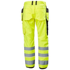 Pantalon de travail haute visibilité pour hommes, pantalon cargo industriel, pantalon de sécurité réfléchissant, fabrication sur mesure, étiquette privée, fabricant d'usine - Product Image 4