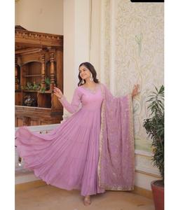Nouvel arrivage de robes indiennes pakistanaises salwar kameez pour femmes, robe Anarkali pour mariage, belle, nouvelle conception, robe pour femmes - Product Image 1