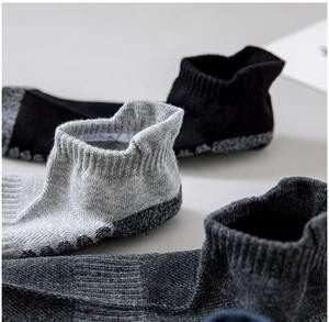 ODM Custom Logo Breathable Low Cut Ankle Sports <b>Socks</b> Cushioned Sole Wear Resistant Soft Fabric Comfort <b>Toe</b> Design - Product Image 4