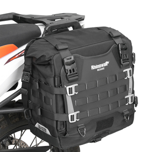 Rhinowalk Sacoche Latérale à Fixation Rapide pour <span class=keywords><strong>Moto</strong></span>, Série Mécanicien 35 Litres Bagages pour Porte-Bagages Latéraux pour Voyages à <span class=keywords><strong>Moto</strong></span> - Product Image 1
