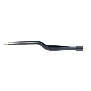 Pince bipolaire droite, 215 mm (8 12), longueur de travail 115 mm (4 12), en forme de baïonnette, isolée, largeur 2 mm - Product Image 1