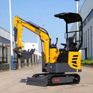 Mini excavadora EPA con motor de 1 tonelada, Micro excavadora sobre orugas, 1,5 toneladas, bomba de Motor hidráulico de 2,5 toneladas, granja de momento de alta carga, envío gratis - Product Image 2