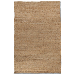 Alfombras de Yute y Cáñamo de Tejido Plano Nomadic Threads PDJT-827 Beige y Marrón, Rectangulares con Rayas, para Hogar, Auto, Sala de Estar y Pasillo - Product Image 1