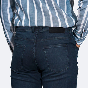 กางเกงยีนส์ทรงสลิมดีไซน์ล่าสุดสำหรับผู้ชาย ทรงสกินนี่ ผ้าเดนิมคุณภาพสูง ราคาไม่แพง ทันสมัย สวมใส่สบาย เหมาะสำหรับใส่ในชีวิตประจำวัน - Product Image 4