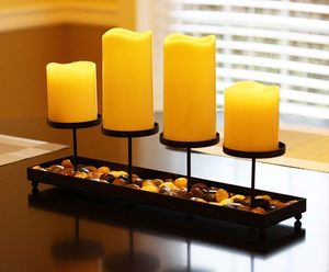 Luxury Wedding <b>Table</b> Decor Metal Candle Holder Fancy Candle Making Candle Holder New Design Tabletop <b>Display</b> Stand - Product Image 1