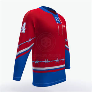 Jersey de Hockey sobre Hielo al por Mayor en Existencia, Jersey de Hockey sobre Hielo para Hombre, Personaliza Tu Propio Jersey Deportivo - Product Image 5