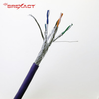 Diseño original Cat6a Dispositivos Ethernet estándar Cable de video 23Awg Cable de red Sftp