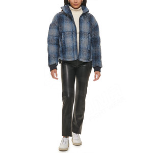 Fabricación de ropa Precio al por mayor Chaquetas acolchadas para mujer Precio barato Ropa de invierno Cremallera Último diseño Chaqueta transpirable para mujer - Product Image 2