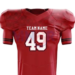 Camiseta de fútbol americano personalizada 2025, de alta calidad de manga corta Camiseta deportiva, camisetas de equipo sublimadas, servicio OEM - Product Image 5