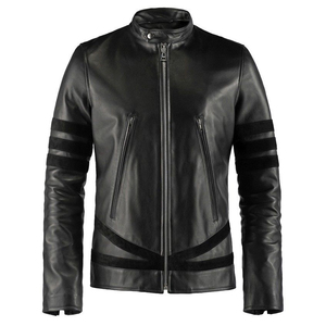 Chaqueta de moda de piel auténtica superventas al por mayor, chaqueta de piel personalizada transpirable de manga completa a un precio asequible - Product Image 1