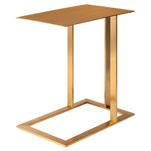 Stainless steel gold side <b>table</b> for bedroom living room office restaurant kitchen home bulk quantity made in india wholesale - Product Image 1