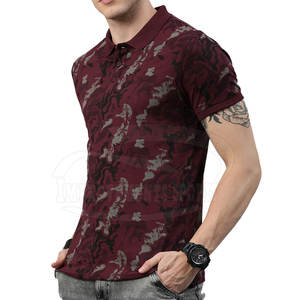 Polos estampados de calidad para hombre, camisetas ligeras personalizadas, en stock - Product Image 1