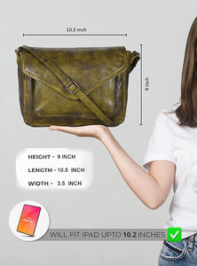 Elegantes bolsos de mano para mujer, bolsos de mano de cuero genuino OEM, monederos cruzados de diseñador disponibles a precios al por mayor inmejorables - Product Image 2