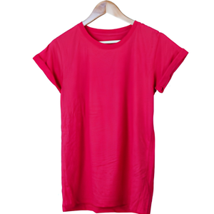 Acid Wash Polyester Jersey <b>T</b>-<b>Shirt</b> Custom <b>Vintage</b> Tee Plain Dyed Oversized Stretchy Women's Streetwear All-Season Wholesale - Product Image 6