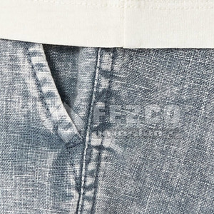 Pantalones cortos de lavado ácido de alta calidad Pantalones cortos de lavado ácido de estilo personalizado Pantalones cortos de lavado ácido de uso de invierno para hombres en blanco a bajo precio - Product Image 5