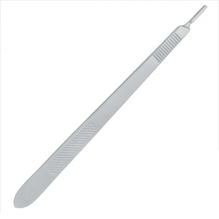 Professional Scalpel Knife Handle Extra Long Handle BP Blade Holder Single Use Metal Steel Scalpel Handle