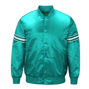 Letterman Varsity Vestes Corps en satin Manches en satin véritable Vêtements d'hiver Veste intelligente et élégante pour hommes - Product Image 1