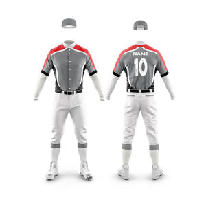 Camiseta de béisbol a rayas con estampado de poliéster 100%, uniforme de béisbol de Color personalizado, uniforme con logotipo personalizado para hombre con servicio Oem - Product Image 1