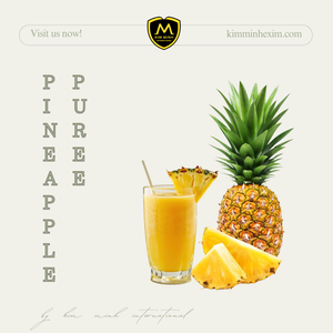 Kim Minh International purée de concentré d'ananas frais 100% sans sucre du Vietnam emballée en vrac - Product Image 2
