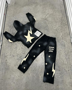 Ensemble de sweats à capuche pour hommes en polaire lourde 100% coton pour l'hiver - Product Image 5