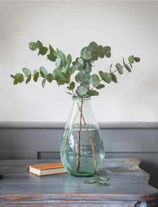 Vase à bords épais en verre recyclé de meilleure qualité pour la maison - Product Image 5