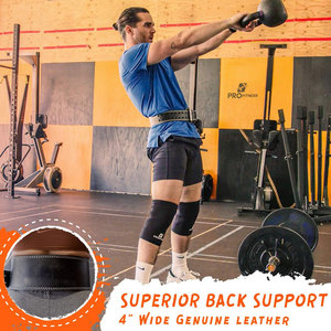 Ceintures de musculation en cuir de vachette de haute qualité pour hommes, personnalisées, avec boucle à ardillon, noires, coffret cadeau, en promotion 2026 - Product Image 6