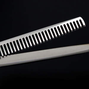 Superventas Tijera Parachoques 440C Tijeras Peluquería Alemania Corte de pelo 6 pulgadas Tijeras de peluquero para zurdos - Product Image 5